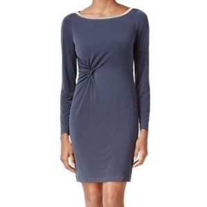 Jessica Simpson Navy Long Sleeve Dress